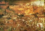 Pieter Bruegel dodens triumf.omkr oil painting reproduction